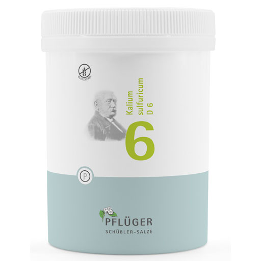 BIOCHEMIE Pflüger 6 Kalium sulfuricum D 6 Tabl.  1000 St  Tabletten