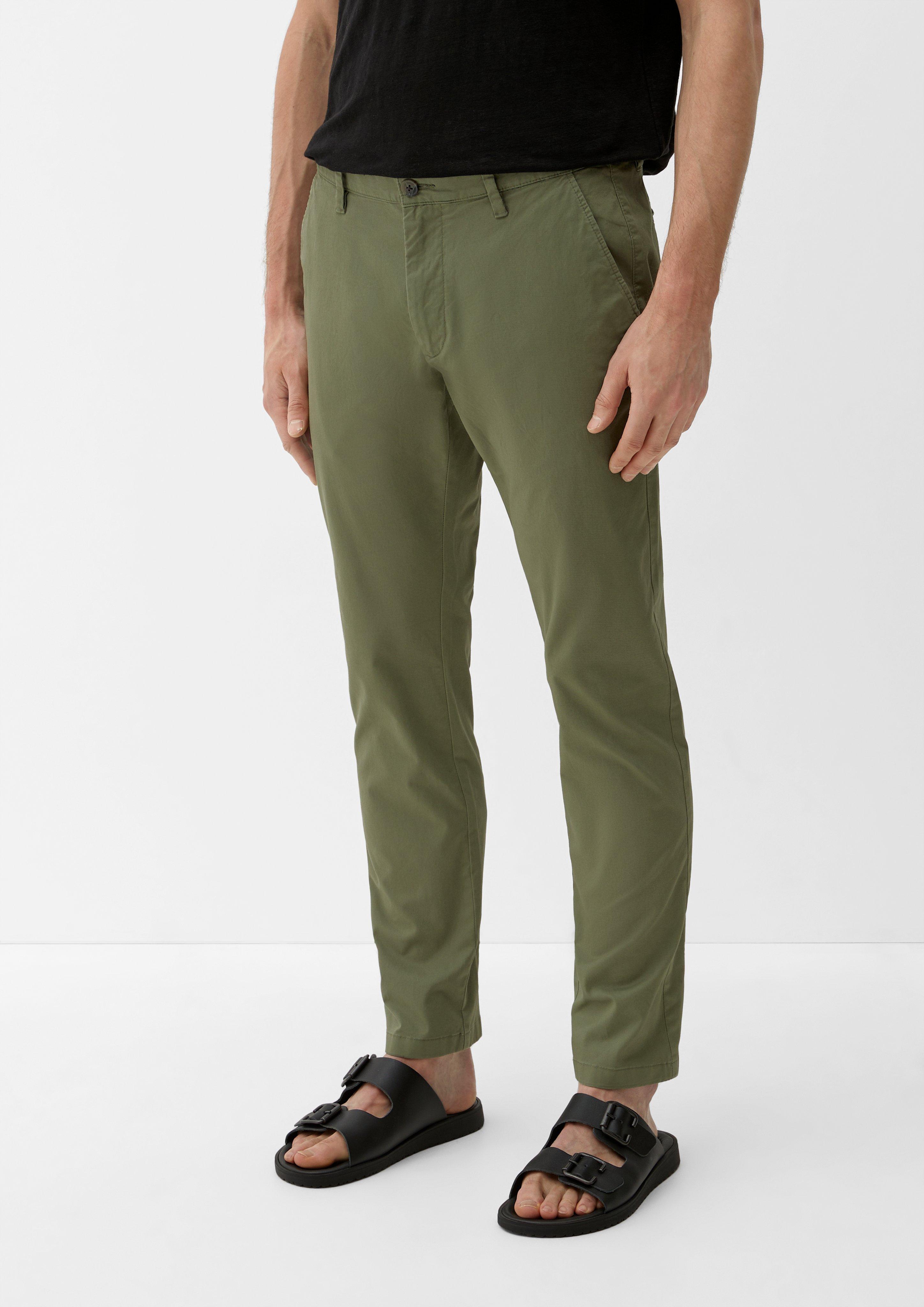Slim Fit: Chino aus Baumwolltwill  2111625-7815