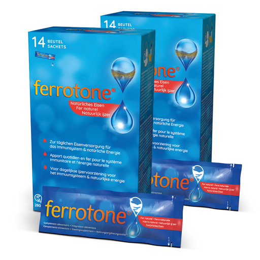 FERROTONE natürliches Eisen Beutel  28X20 ml  Beutel