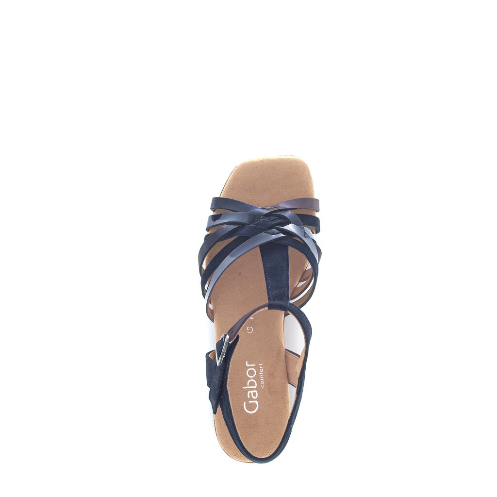 Gabor comfort Plateau Sandale blau