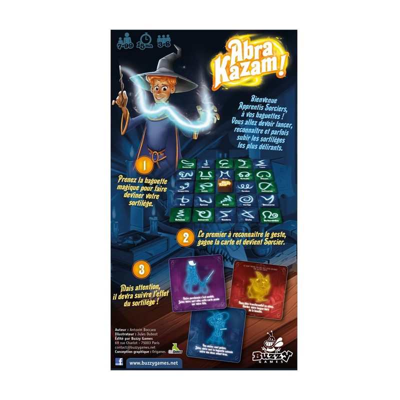 Jeu d'ambiance Abra Kazam