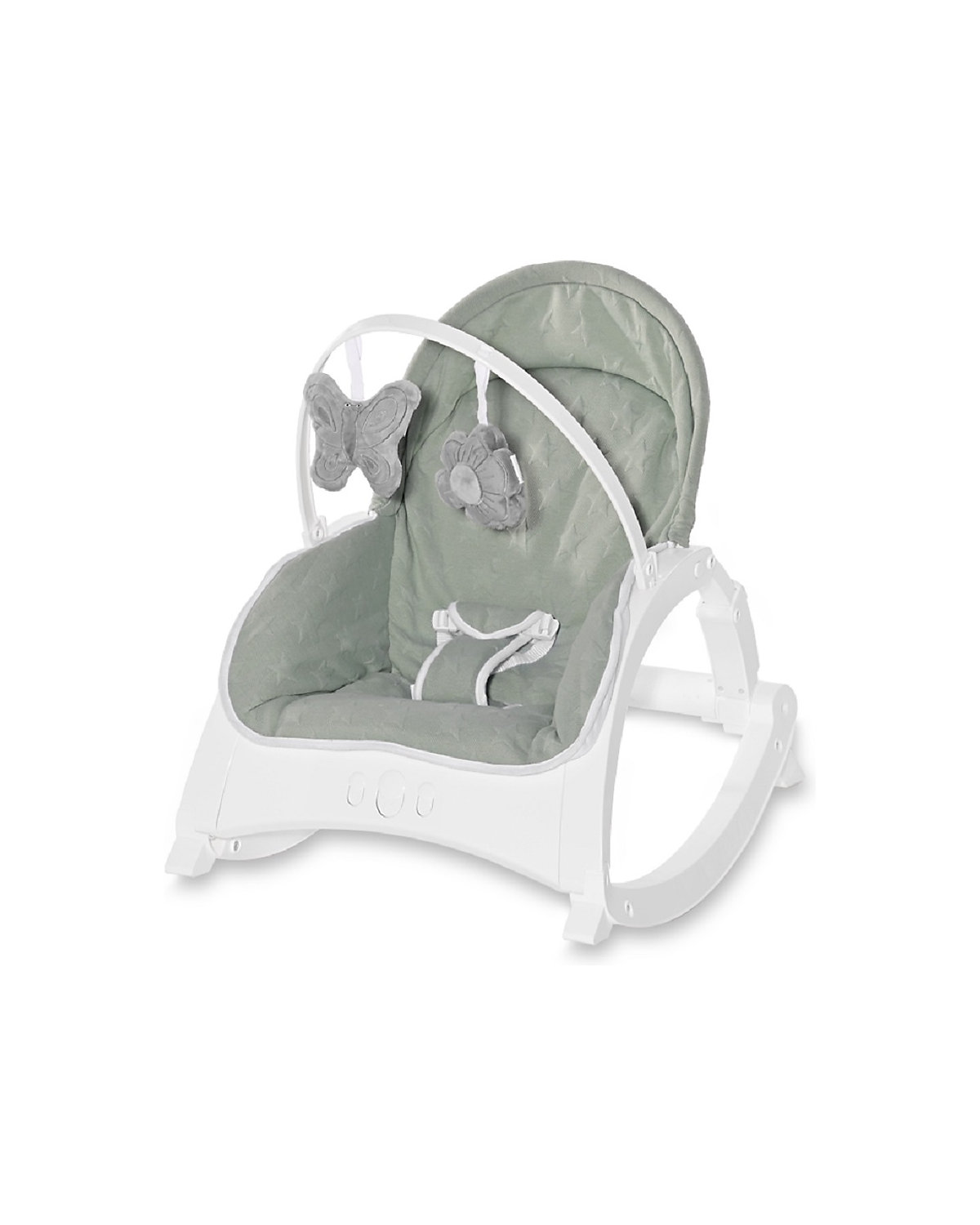 Babywippe ALEX 3 in 1 Tisch Vibrationsfunktion, 4 Melodien Babywippen
