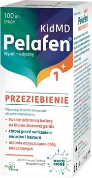 Pelafen Kid MD sirup za prehladu za djecu od 1 godine, okus maline