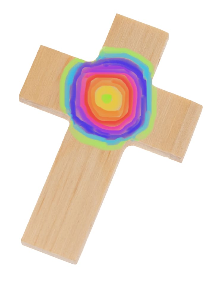 SUNNYSUE 10er-Set: Holzkreuz in Natur günstig kaufen onesize