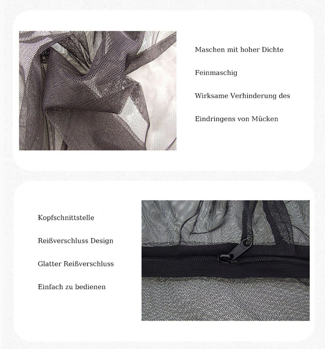 SRRINM Schädlingsschutznetz Outdoor Bergsteigen Moskito Repellent Kleidung