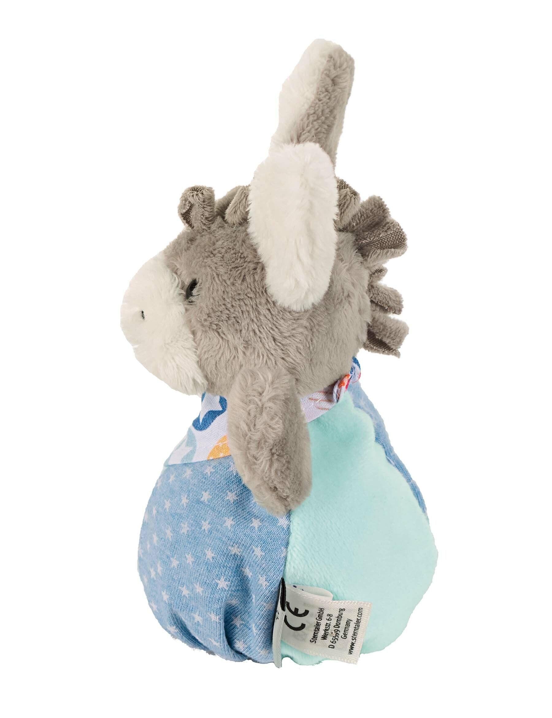 Knuddelsäckchen Esel Emmi in Hellblau, 15 cm
