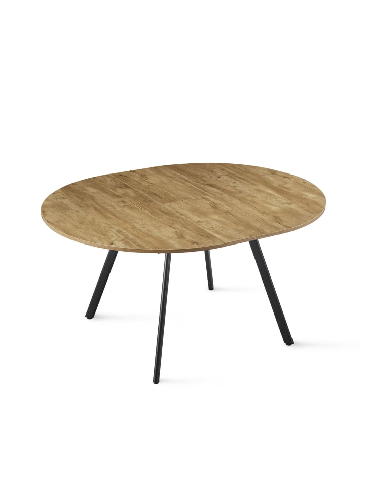 B&D Home Ausziehstisch TILL in Wildeiche - (B)120-150 x (H)76 x (T)120 cm günstig kaufen onesize