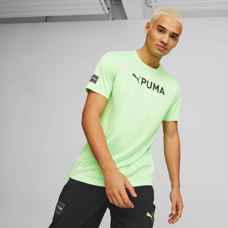 PUMA Fit Logo Funktionsshirt Herren