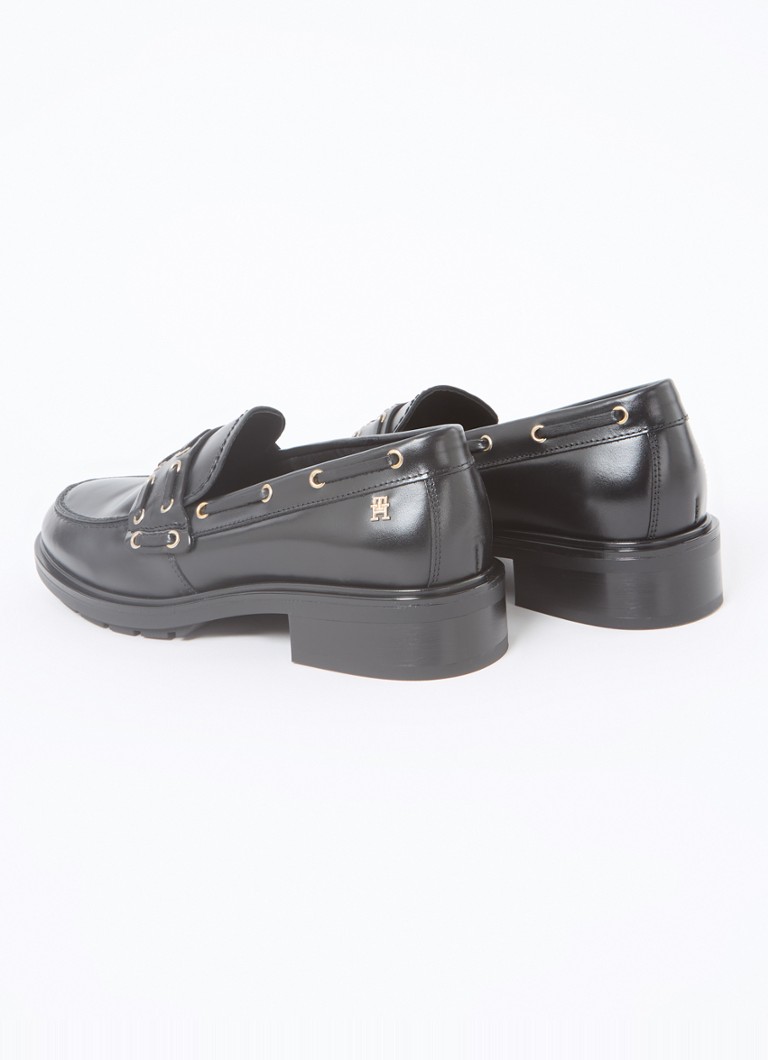 Mocassins de couro Tommy Hilfiger