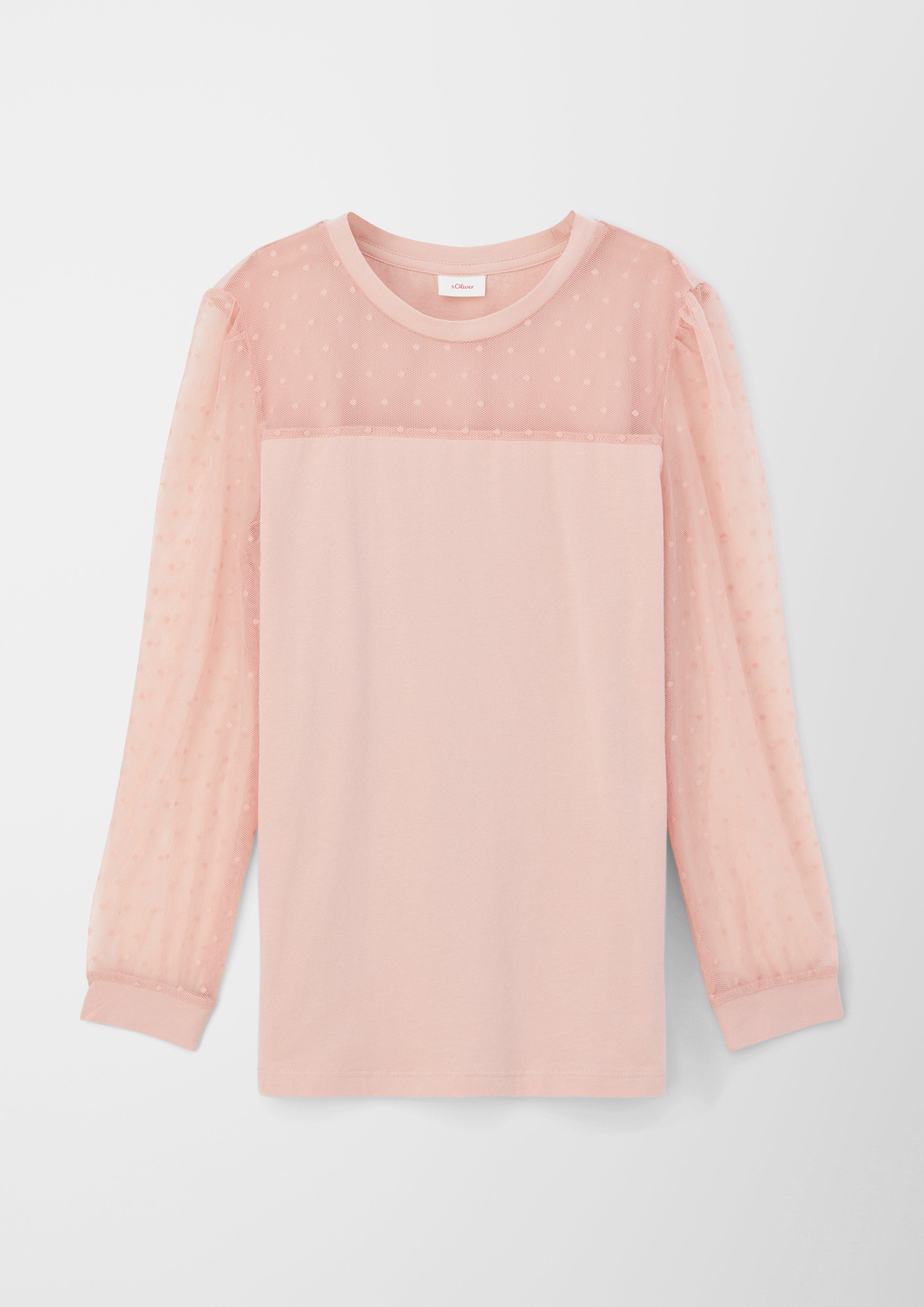 Longsleeve mit Punkten  2122073-4257