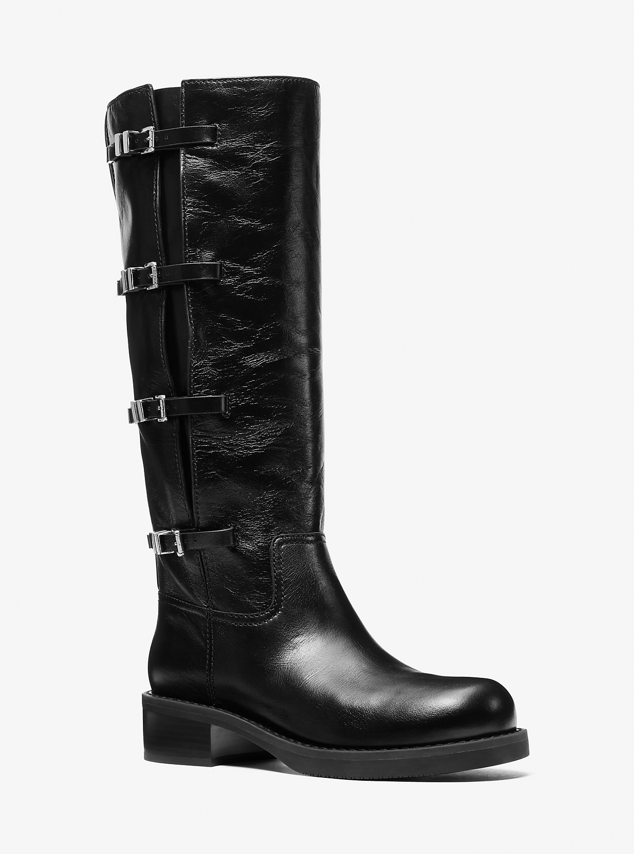 Darrington Leather Boot - BLACK