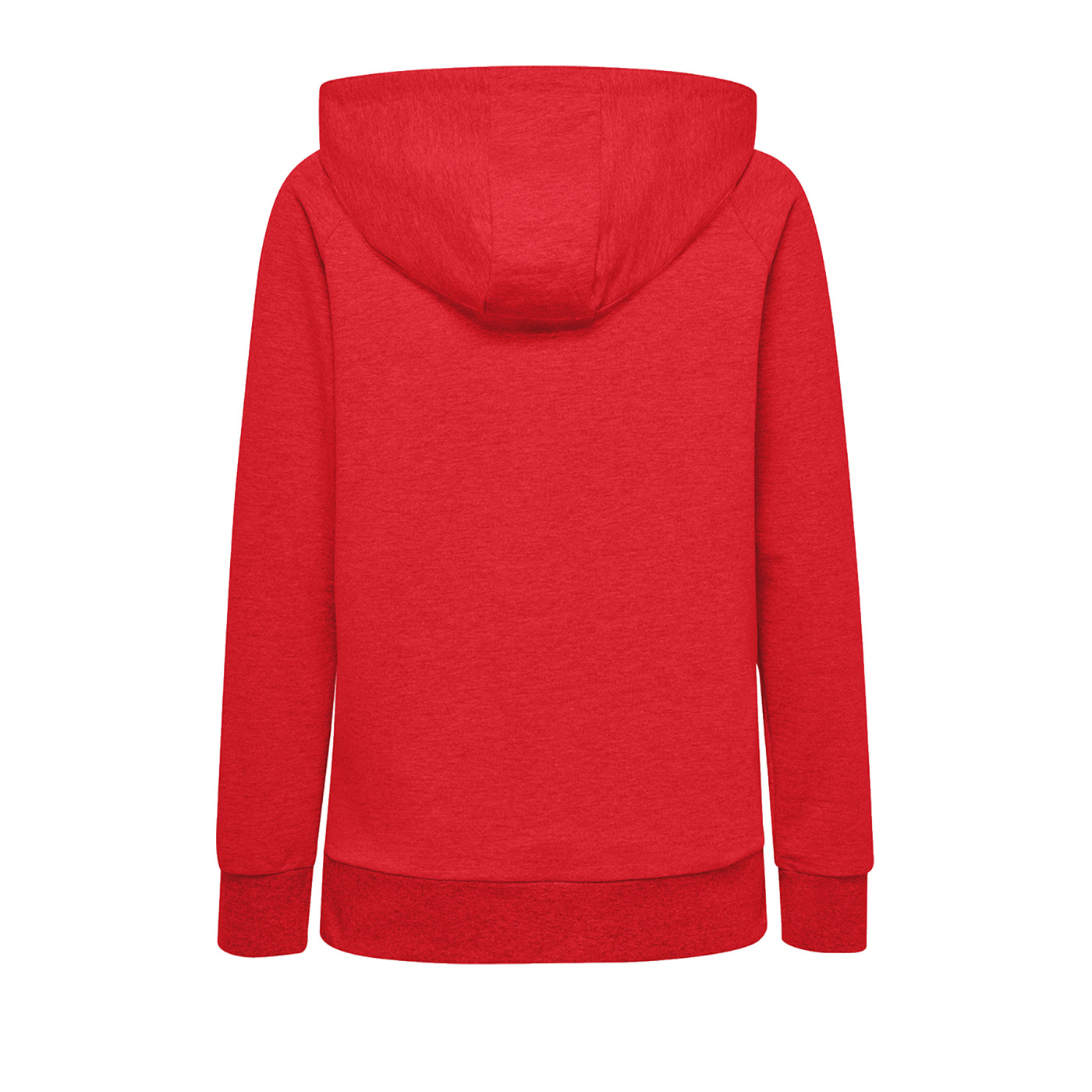 Hummel Cotton Logo Hoody Damen Rot F3062