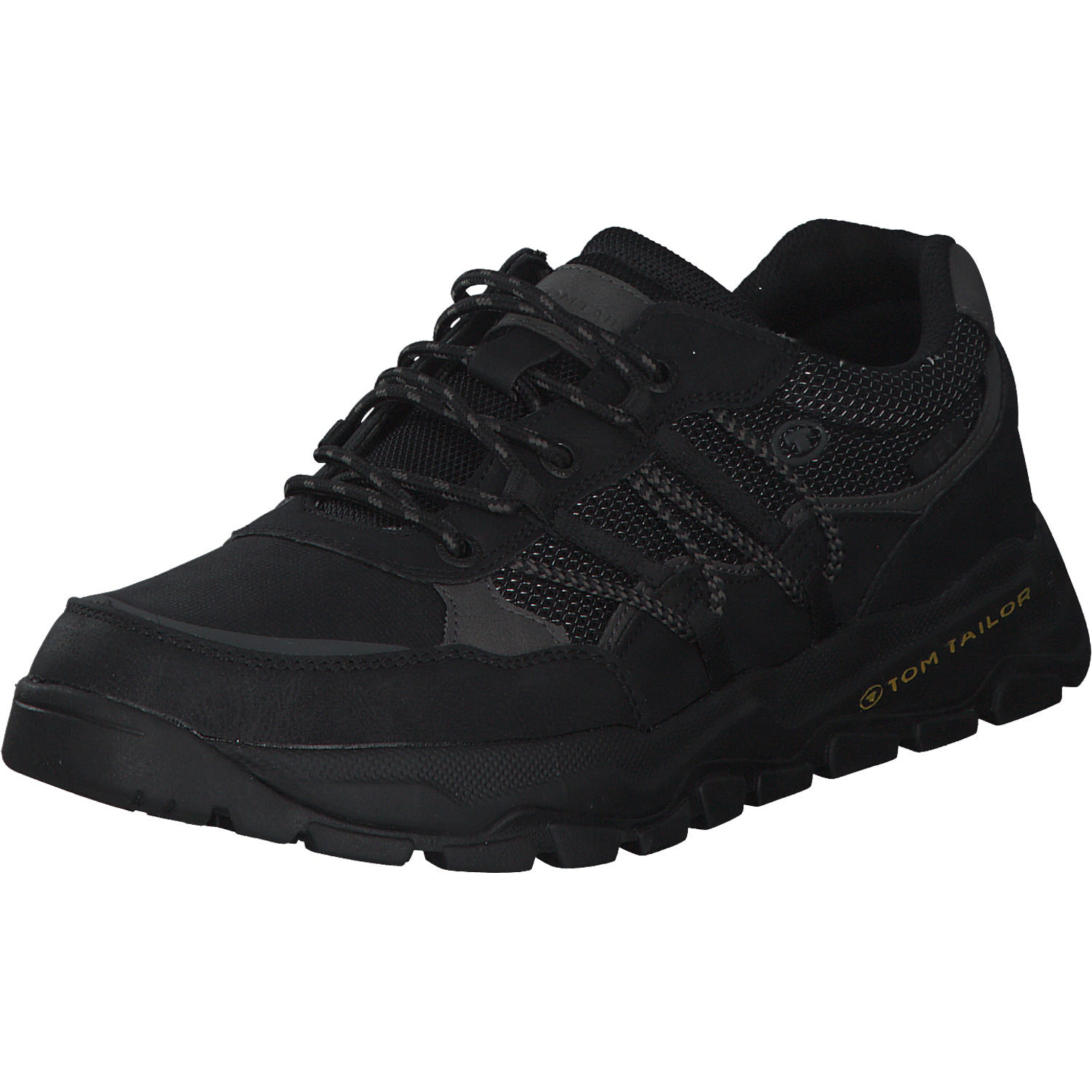 Tom Tailor 4283102, Sneakers Low, Herren, Black Black