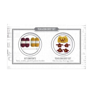 Harry Potter Strick Set Tee- und Frühstückseiwärmer Mini Pullover