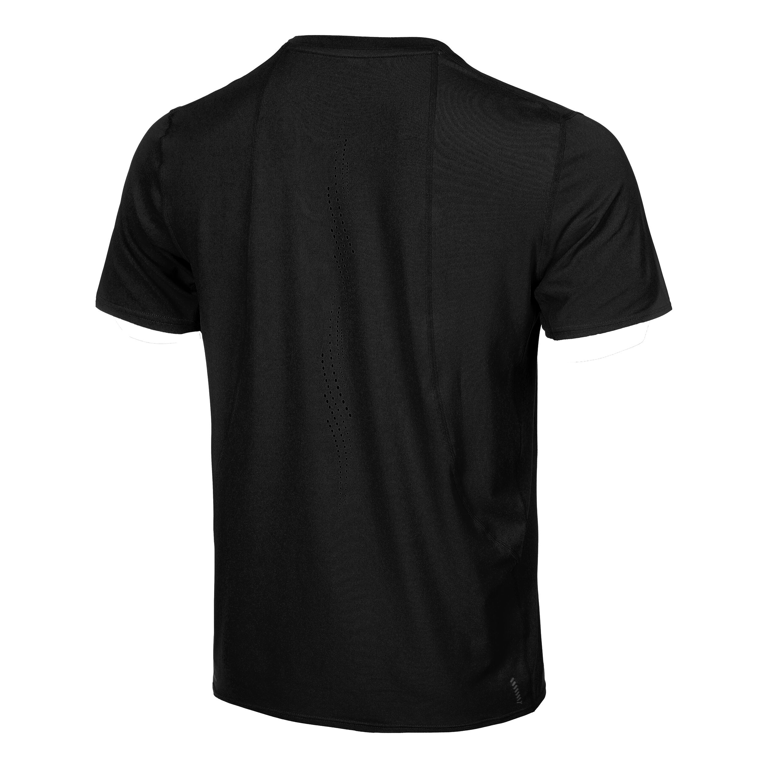 Run Cloudspun Laufshirt Herren - Schwarz