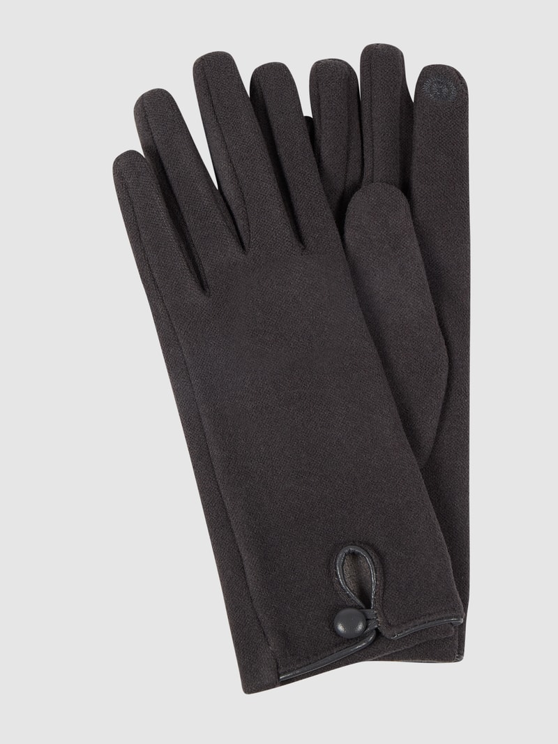 Handschuhe aus Fleece in anthrazit