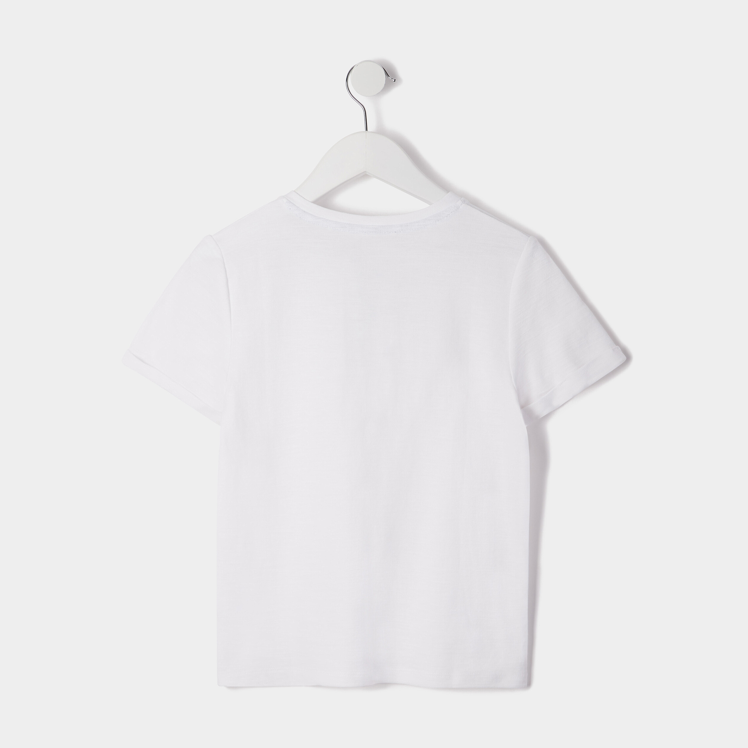 T-shirt manches courtes blanc garçon | La Halle