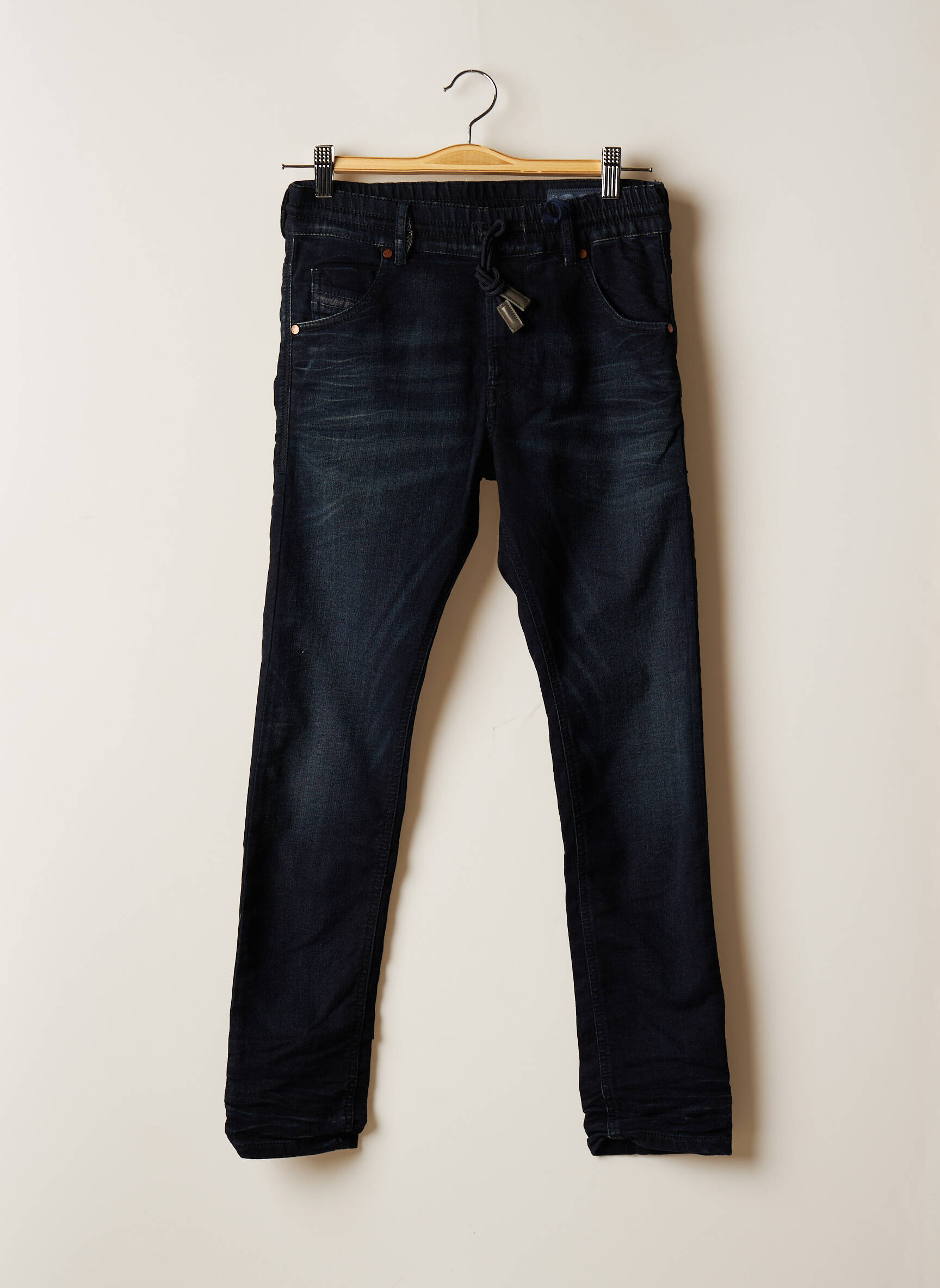 Diesel Jeans Coupe Slim Femme couleur bleu