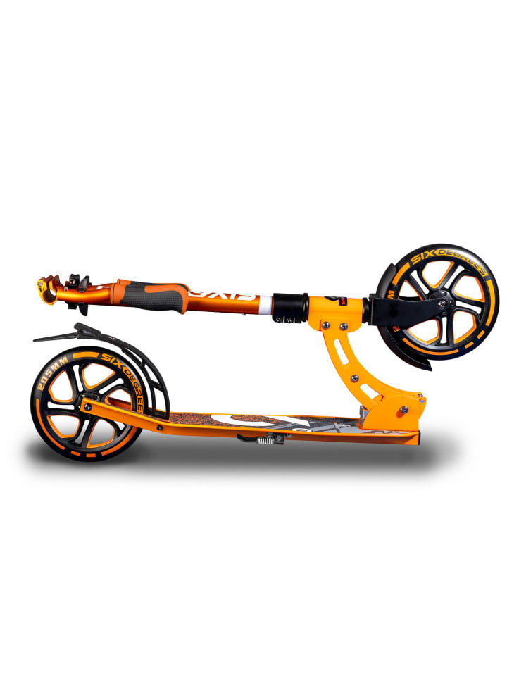 authentic Six Degrees Aluminium Scooter 205 mm - Farbe: Orange günstig kaufen onesize