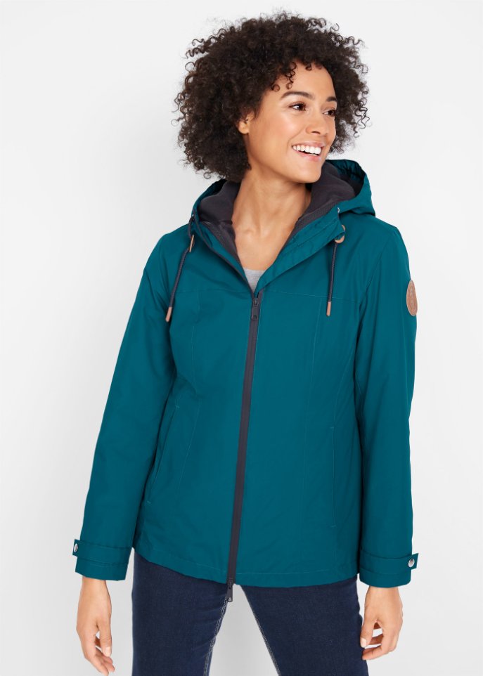 3 in 1 Funktionsjacke mit Strickfleece Innenjacke
