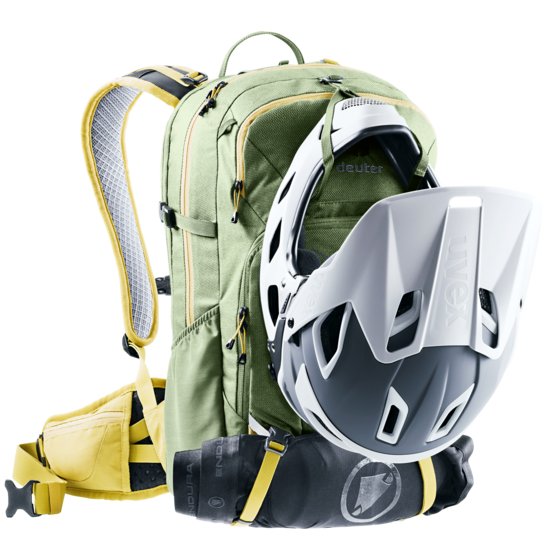 deuter Attack 20 | Fahrradrucksack mit modernem Protektor