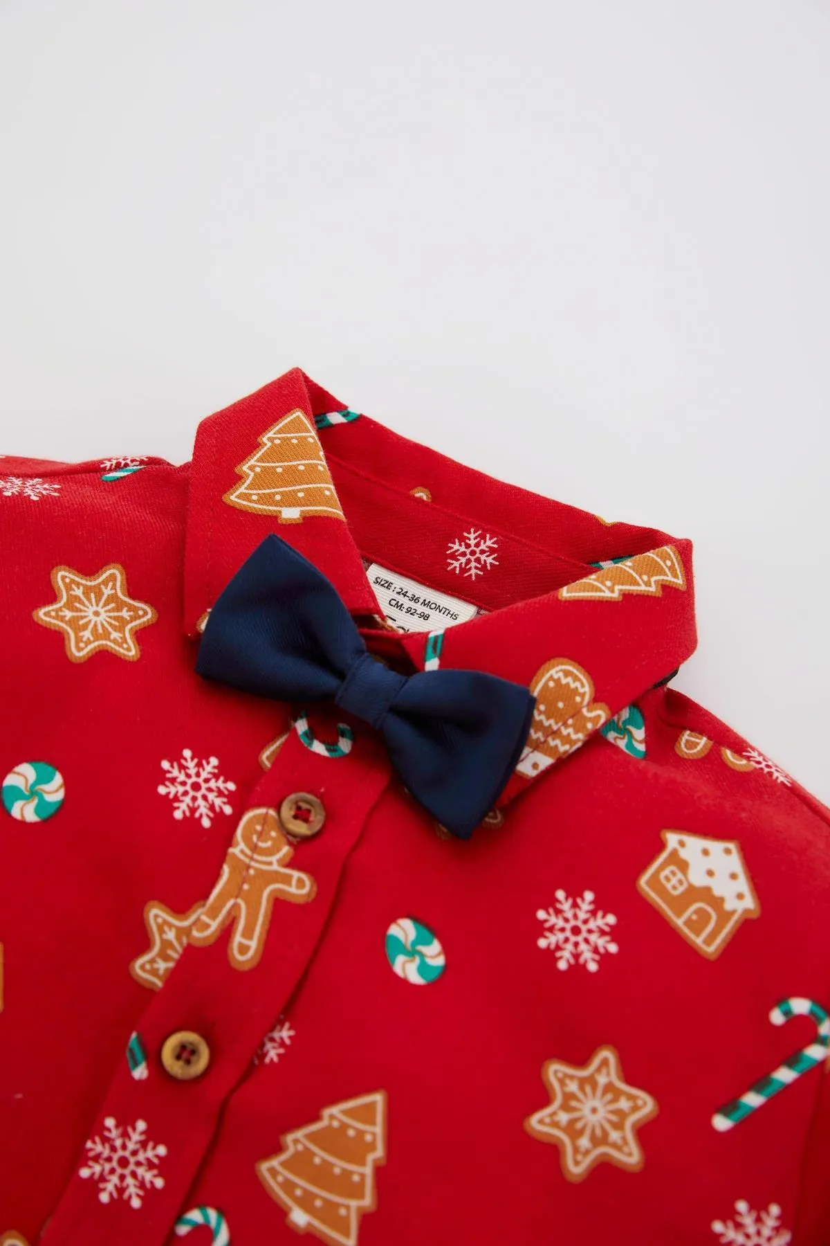 DeFacto  Baby-Jungen-Fliege mit Neujahrsmotiv, 2er-Set