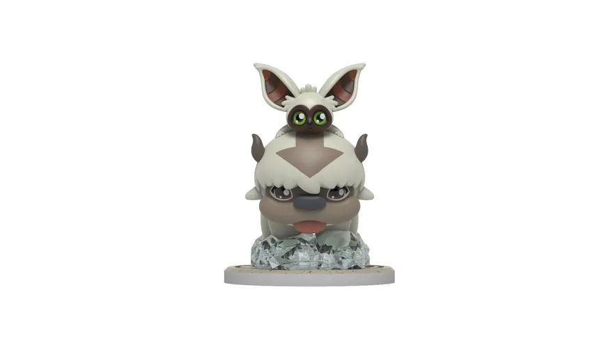 Avatar the Last Airbender Kwistal Fwenz Serie 1 Sammelfigur – sortiert