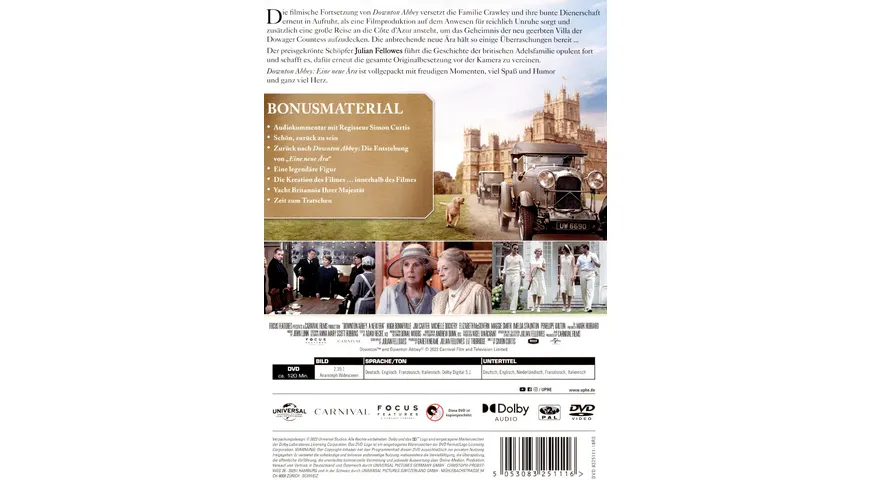 DOWNTON ABBEY - Eine neue Ära