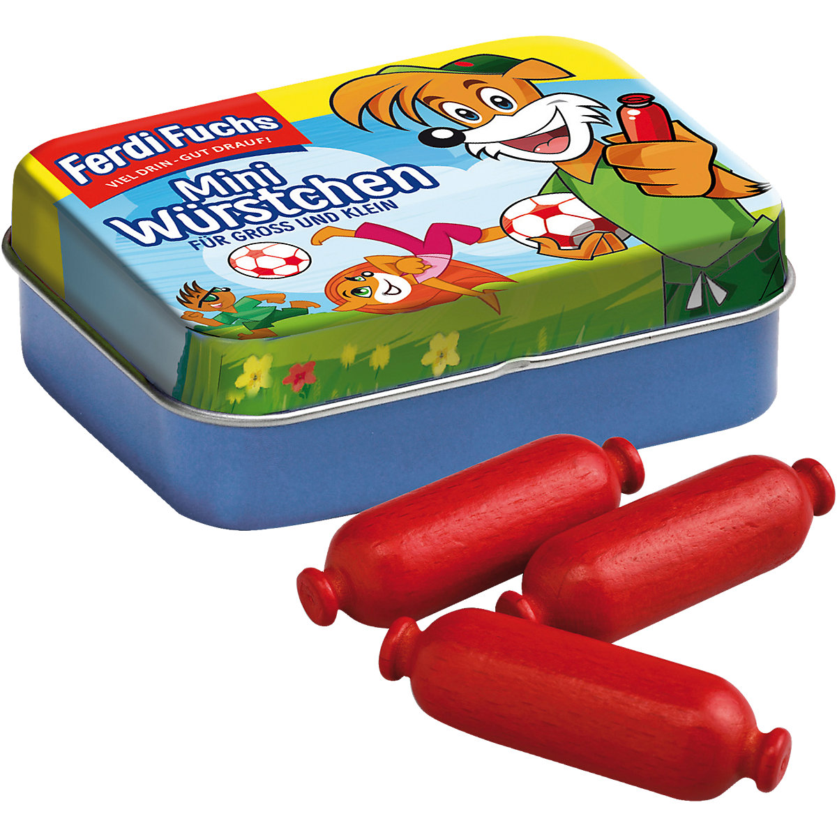 Spiellebensmittel Ferdi Fuchs Miniwürstchen in der Dose Spiellebensmittel