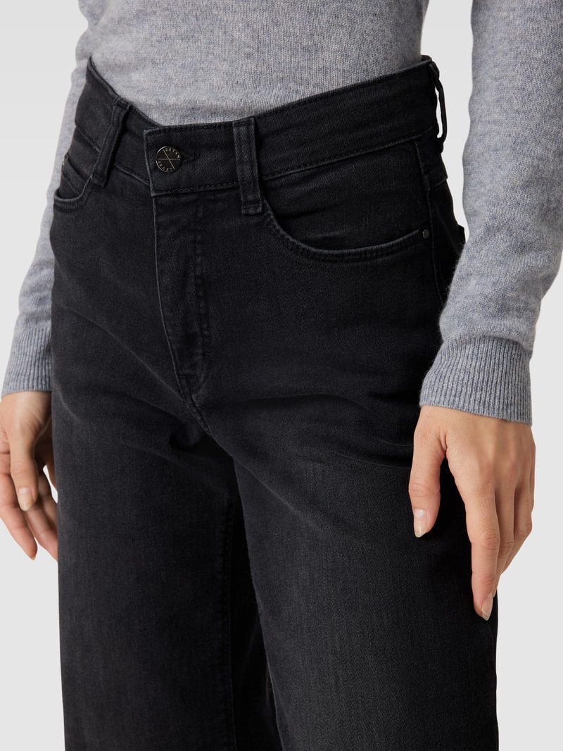 Jeans mit 5-Pocket-Design Modell 'Dream' in anthrazit