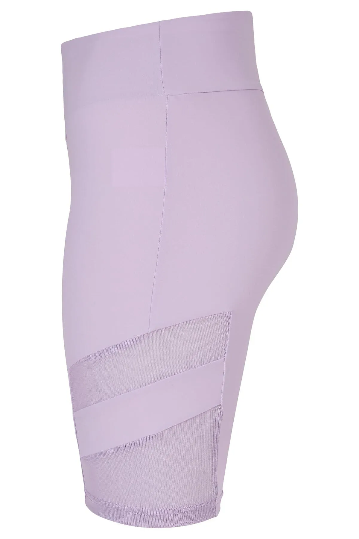 Urban Classics  Kurze Sporthose - Lila - Hoher Bund