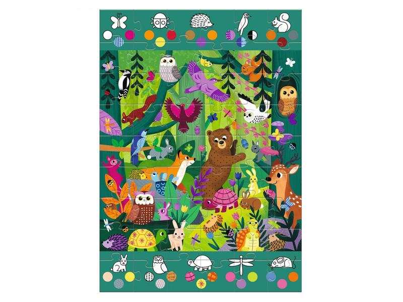 Puzzle géant Observation forêt 54 pcs