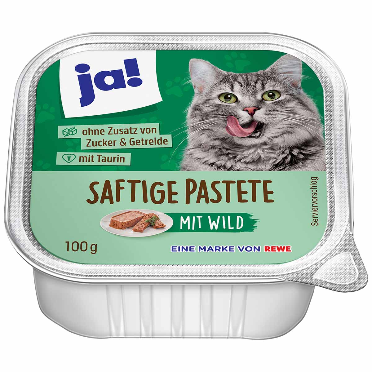 ja! Katzennassfutter Mixpaket Saftige Pastete kaufen
