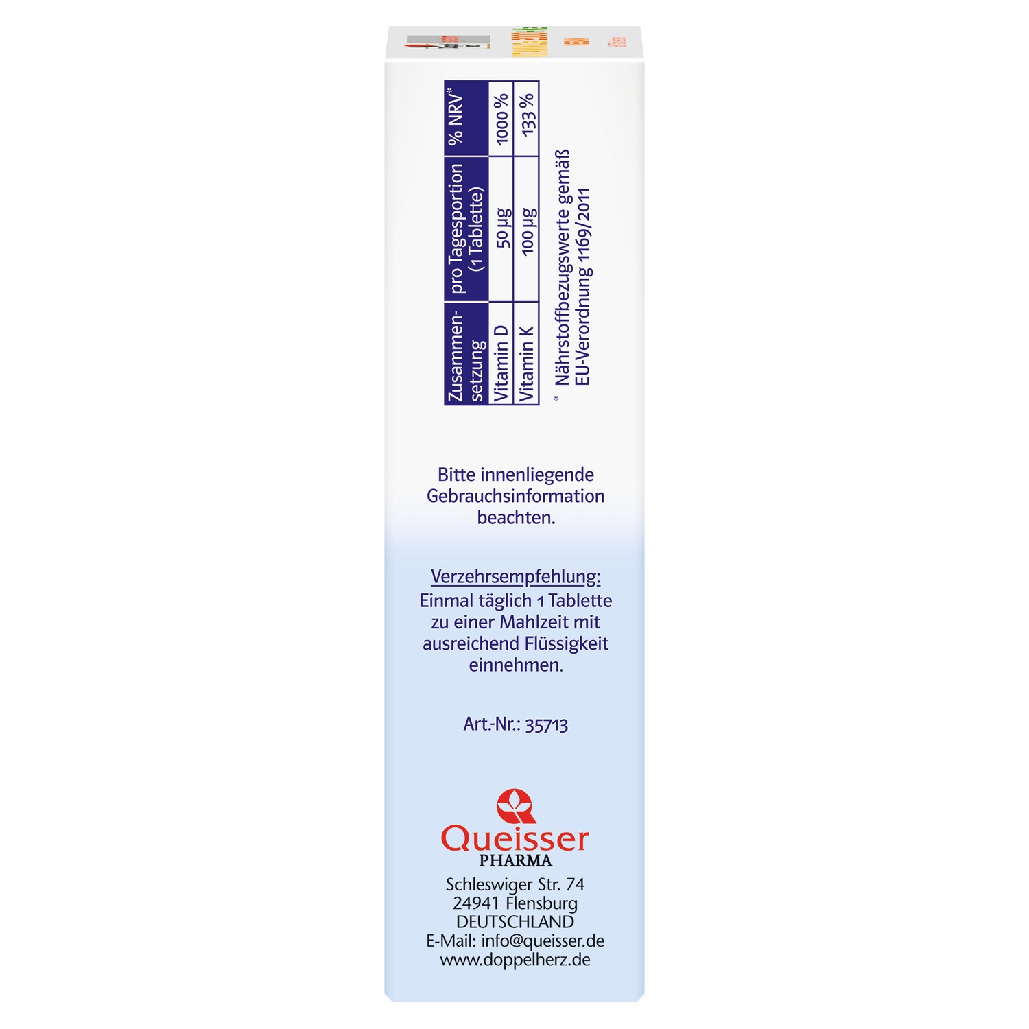 Vitamin D3 2000+K2 system Tabletten