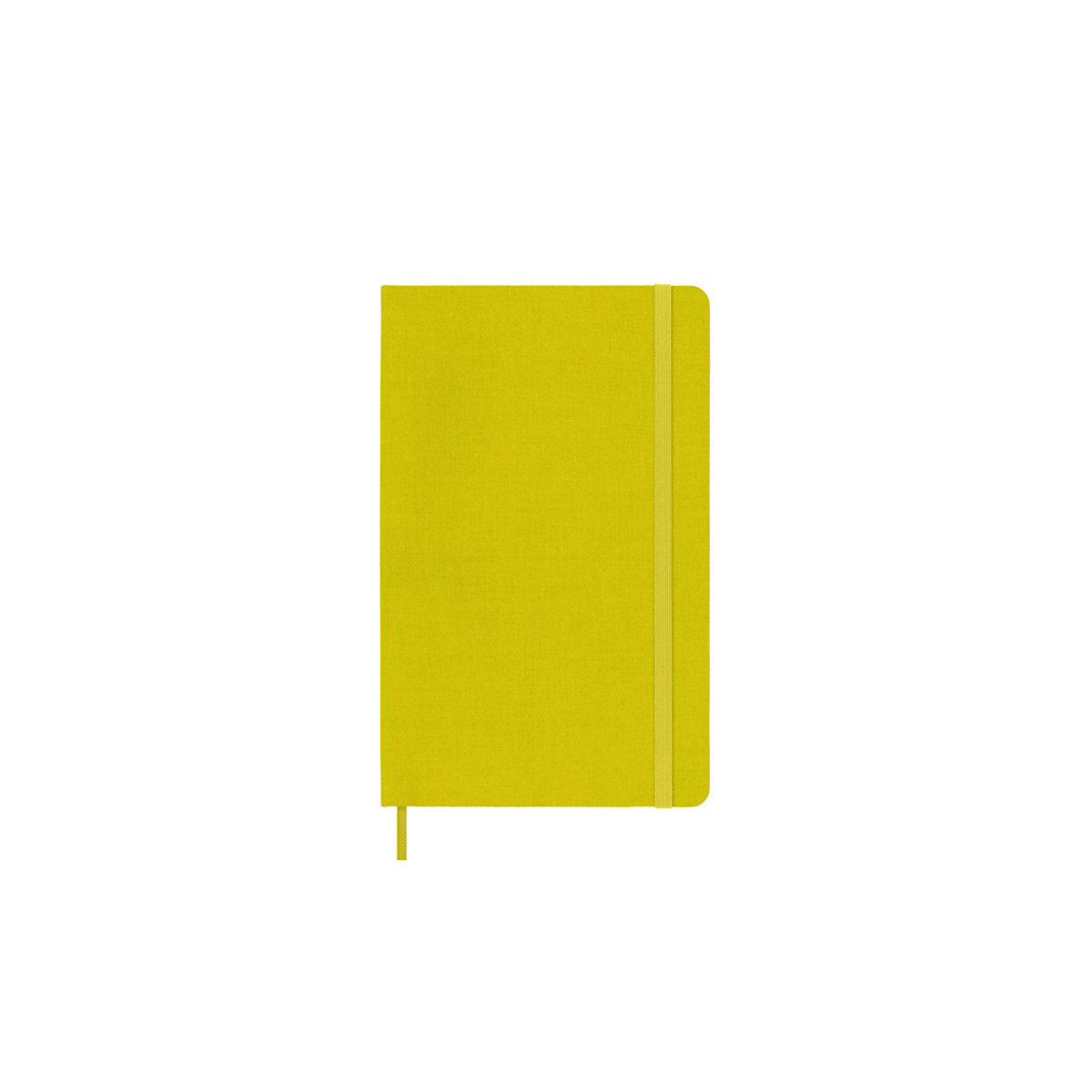 Moleskine Notizbuch - Color, Large/A5, Liniert, Stoffeinband, Strohgelb