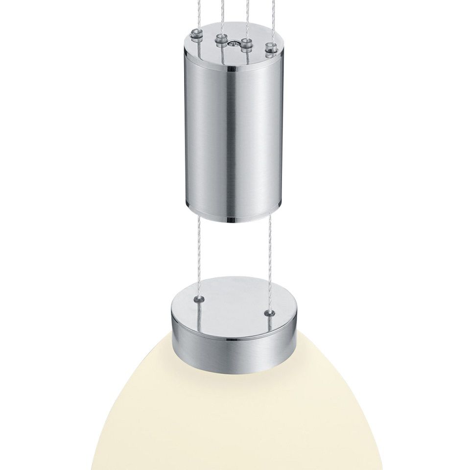 HELL 3-flg LED Pendelleuchte Sam Nickel