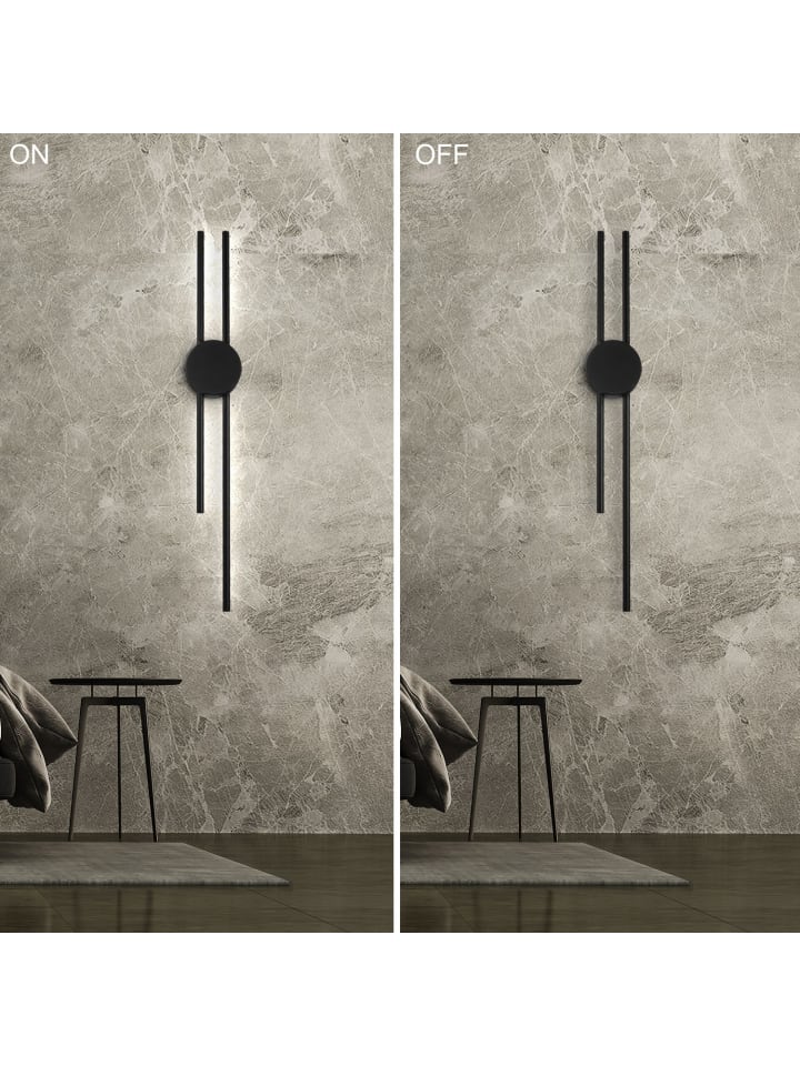 Licht-Erlebnisse Wandlampe EEK E in Schwarz günstig kaufen onesize