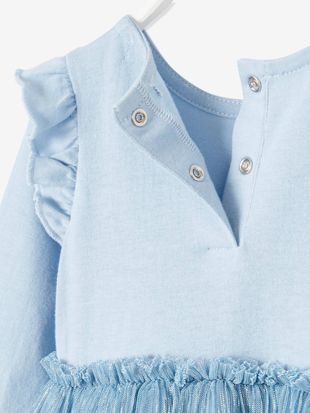 Vertbaudet Baby Kleid - petrol