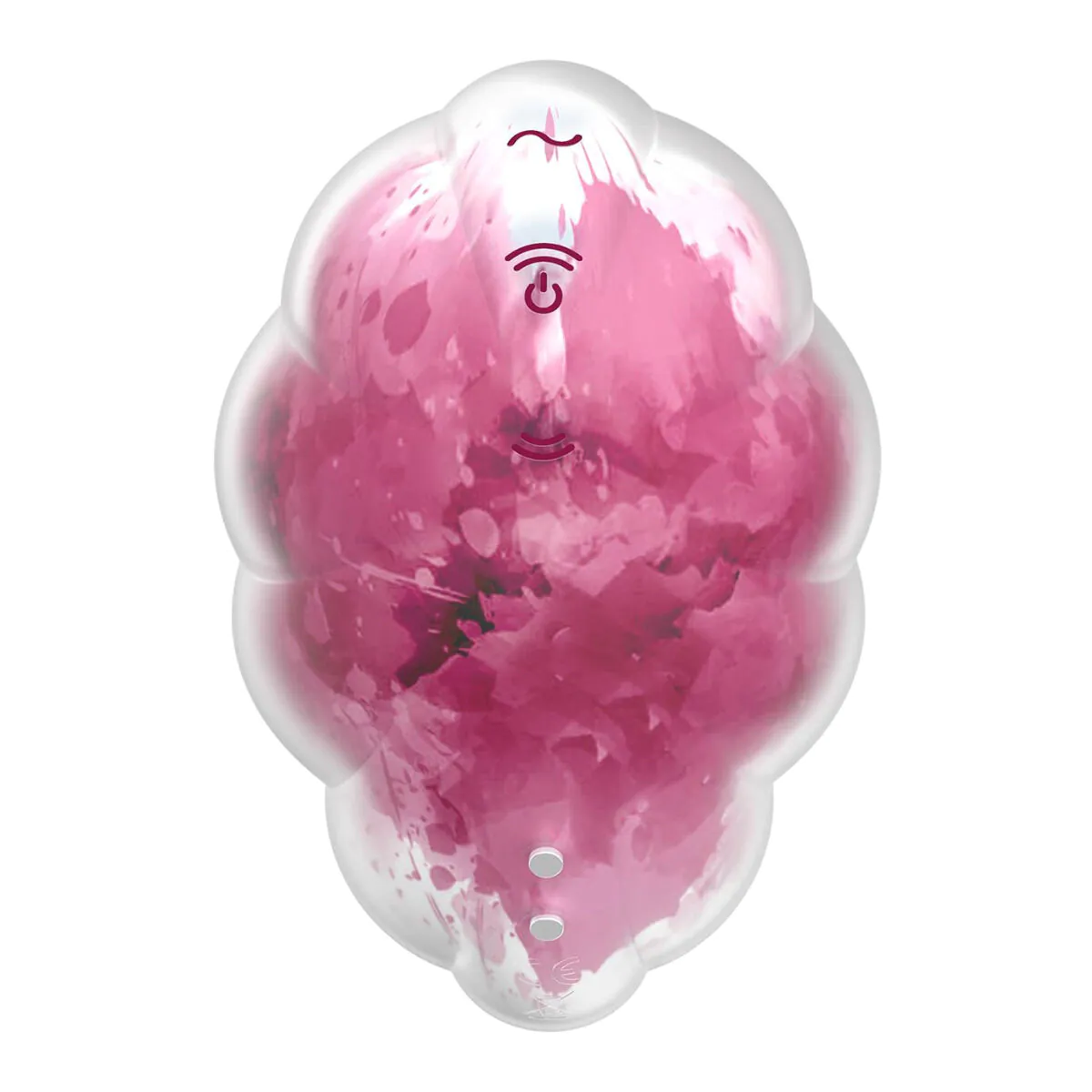 Satisfyer Cloud Dancer Red - klitorismassager 1 stk.