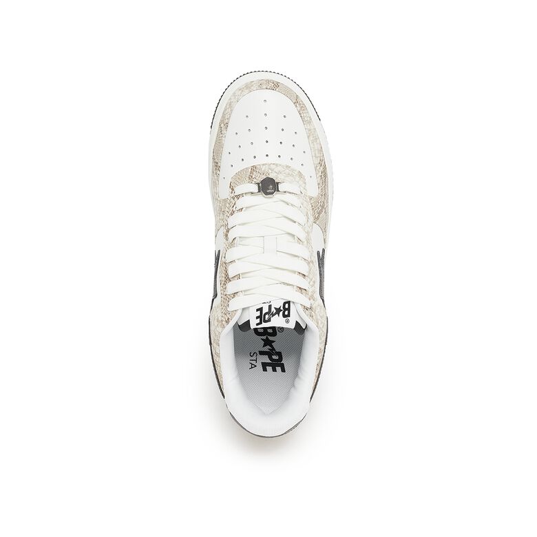 A Bathing Ape Wmns Snake Bape Sta M1 beige