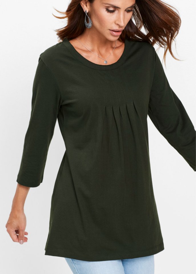 Longshirt, 3/4-Arm