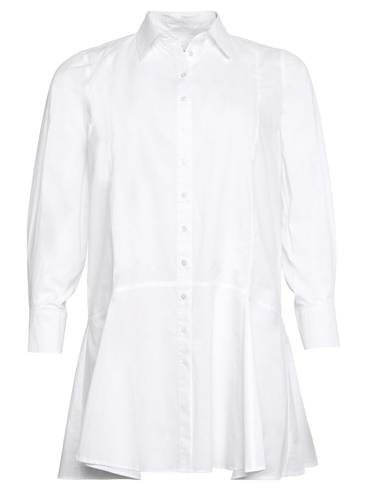 sheego Longbluse in weiß günstig kaufen