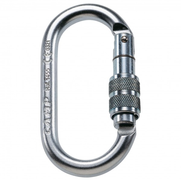 C.A.M.P. - Oval Pro Lock - Stahlkarabiner