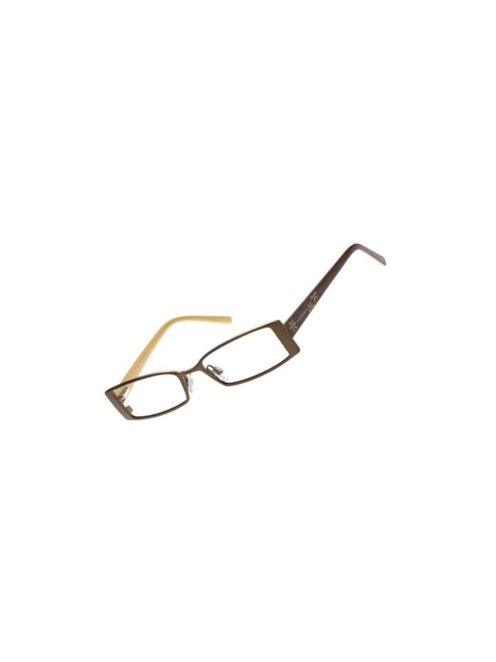Fossil Fossil Brillengestell aus Metall in Gold/Braun günstig kaufen onesize