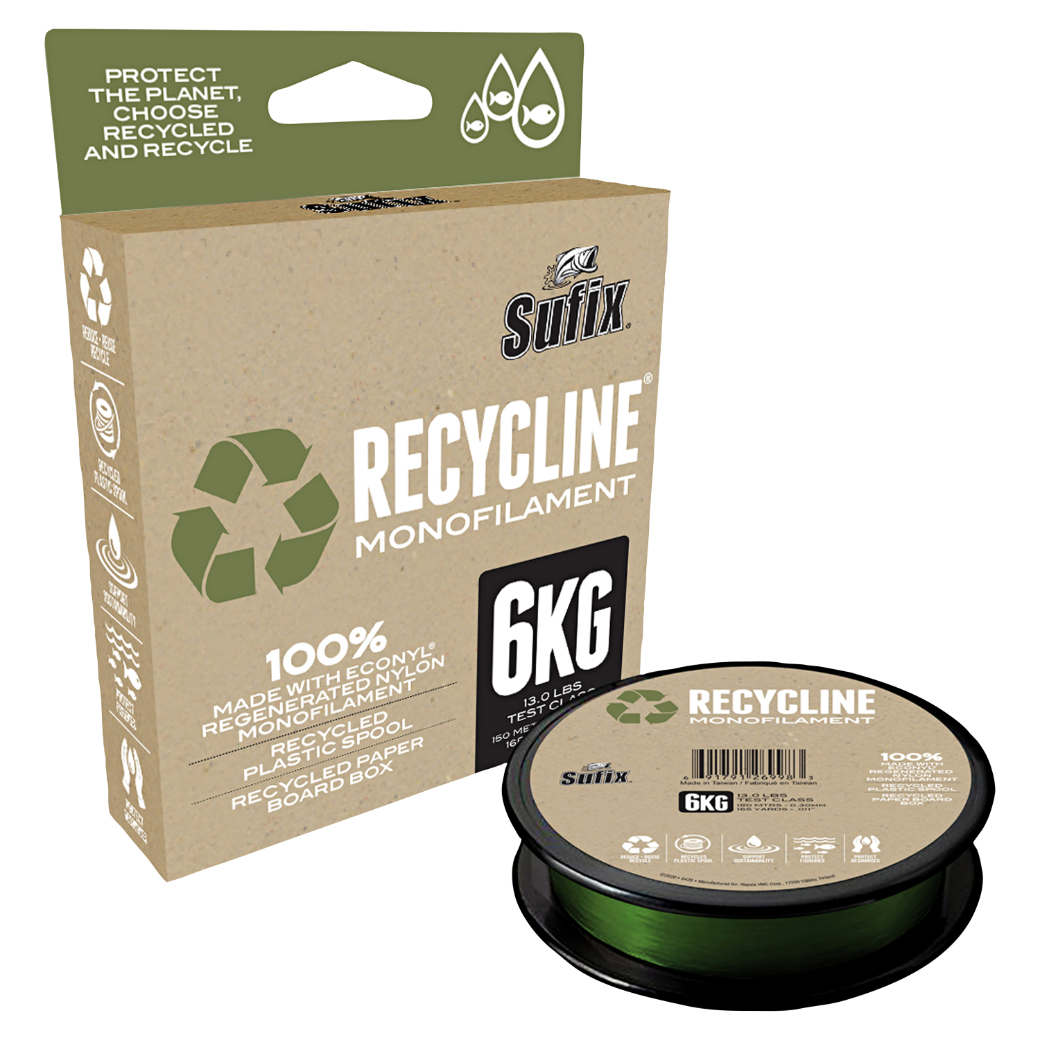 Sufix Angelschnur Recycline (300 m)