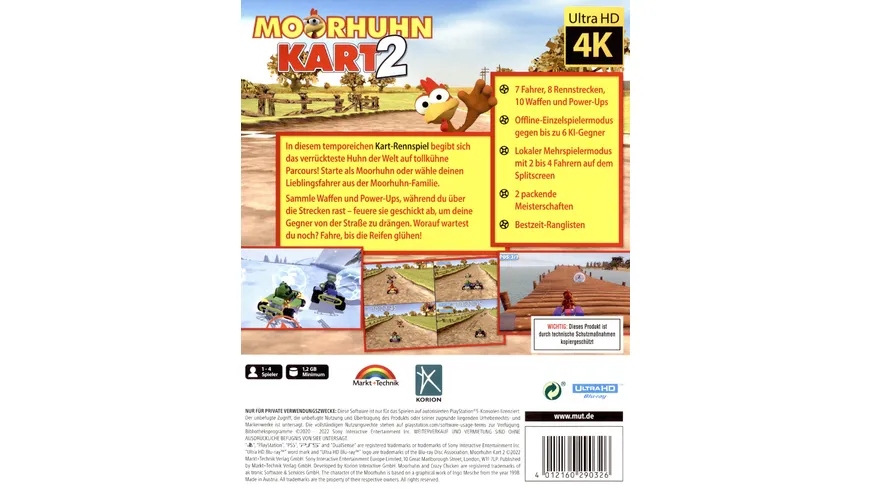 Moorhuhn Kart 2