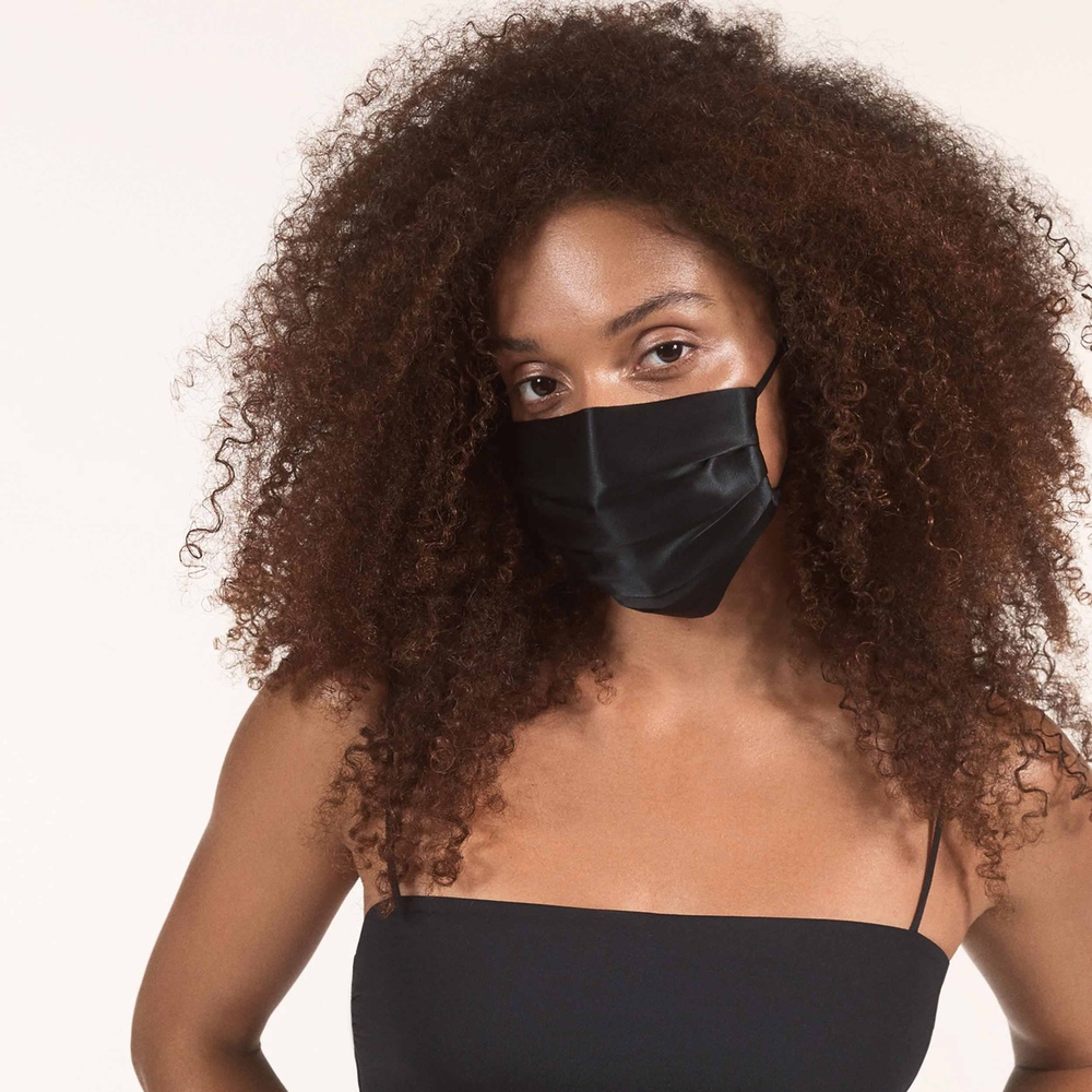 slip protection faciale pure soie slip - noir protections faciales