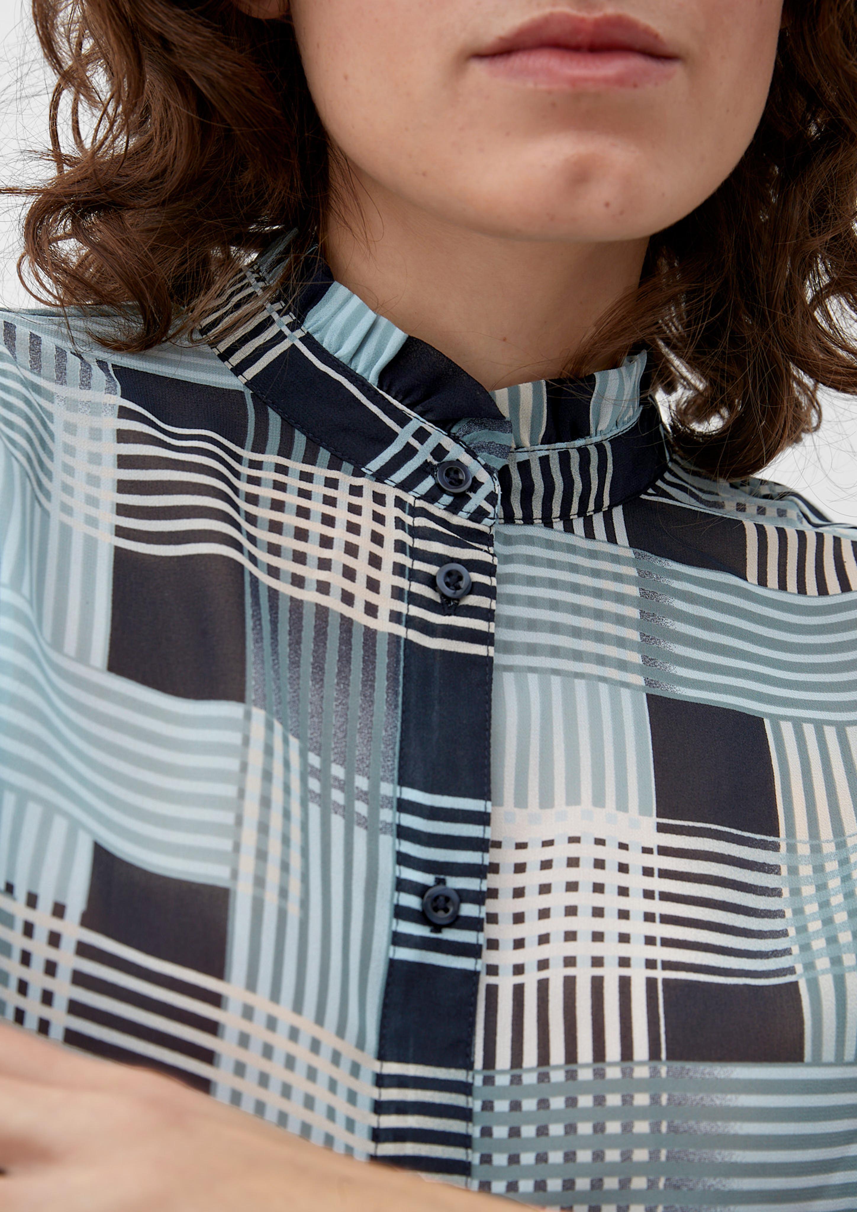 Bluse mit Rüschenkragen  2128318-59A1