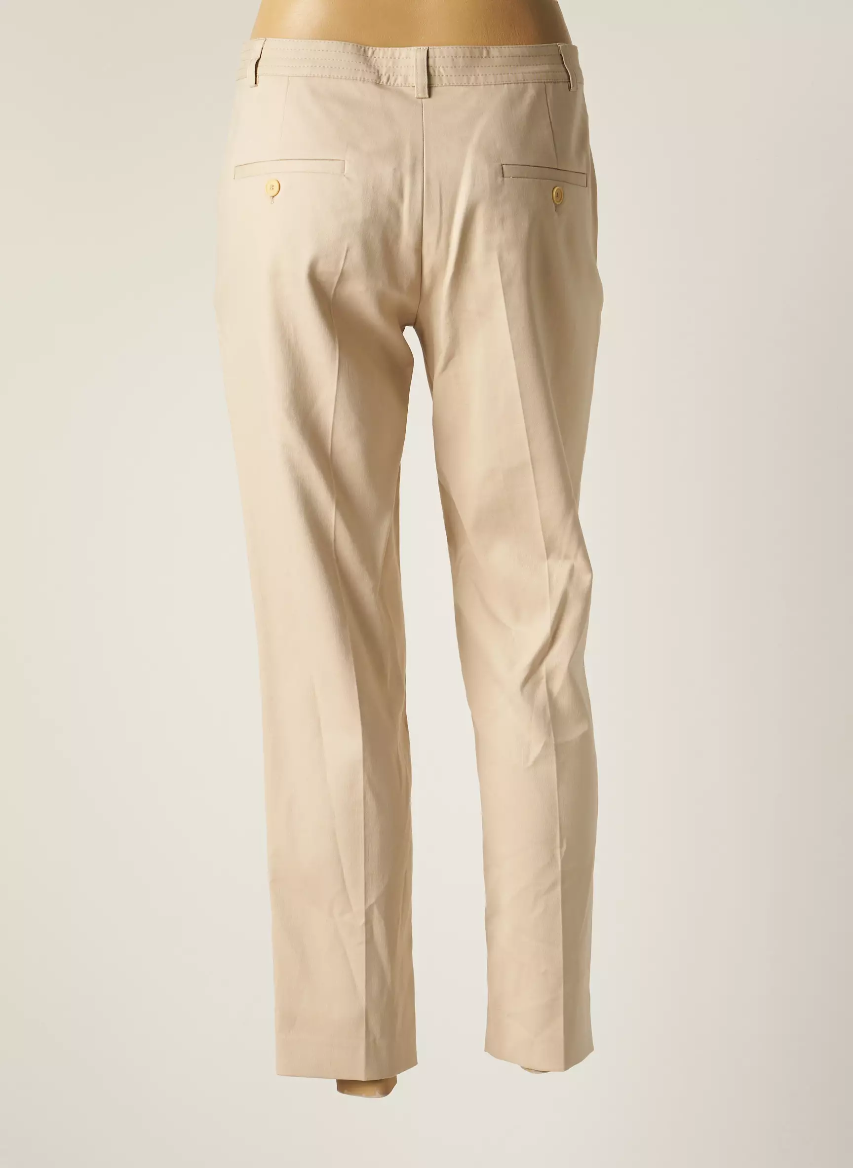 Gerard Darel Pantalons Chino Femme couleur beige