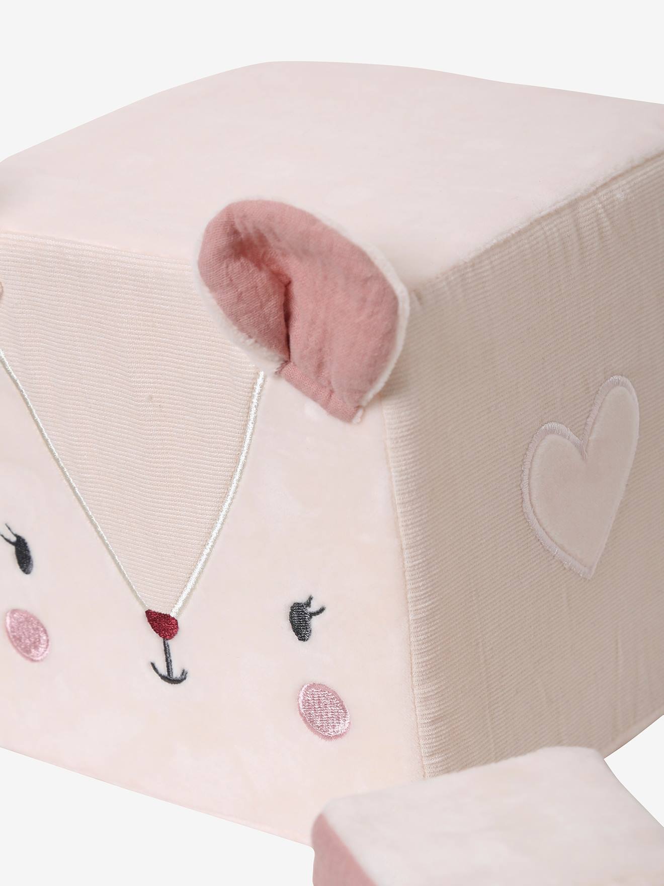 Cubes en tissu GRENIER beige